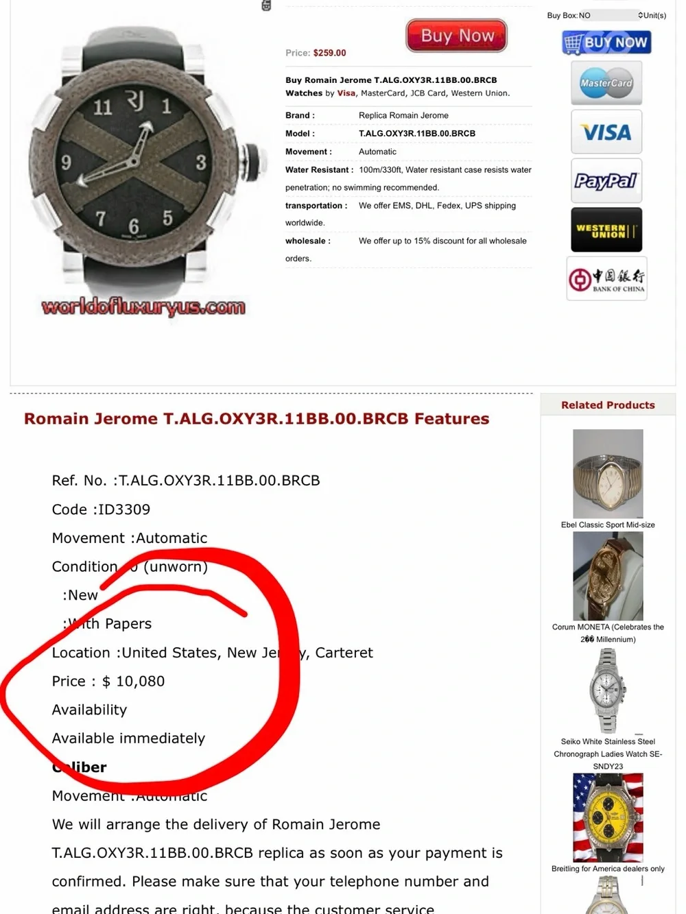 Romain Jerome Titanic dna La Grande Oxy iii